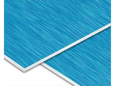 Beschichteten dekorative 4mm 0.3mm Aluminiumwände FEVE PVDF zusammengesetzte Aluminiumplatte