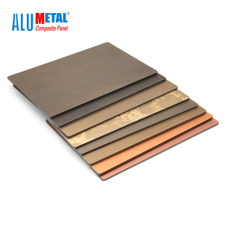 600mm 0.06mm zusammengesetztes Aluminiummetall täfelt ACP-Blatt für Wand-Antibakterielles