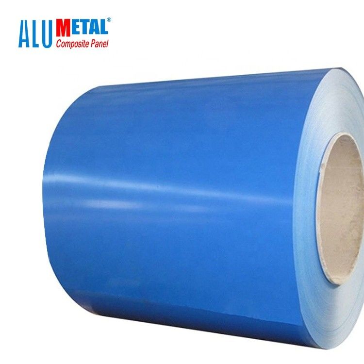 3 Schichten malten Aluminium- Spulen-Beschichtung Aluminium-1500mm, das hitzebeständiger Stuck H22 SGS prägte