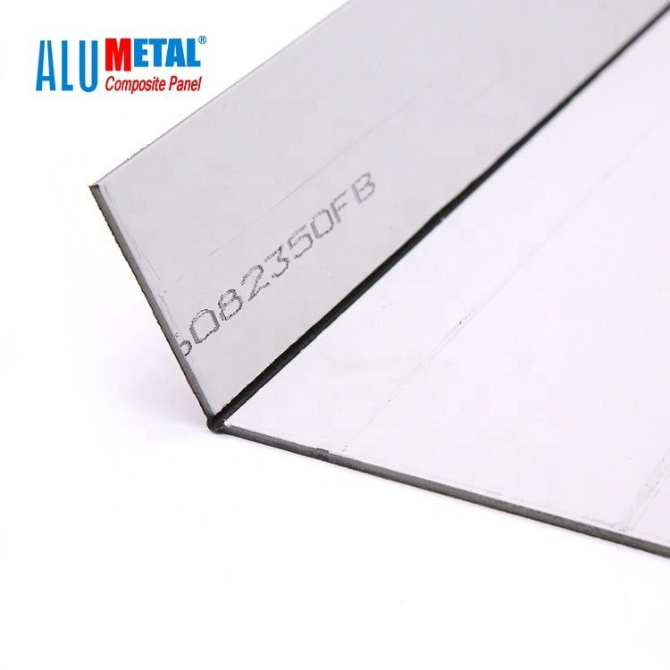Platten-ACP-Spiegel-Aluminiumblatt Dibond 3mm PVDF anodisierte zusammengesetztes Oberfläche für Werbung