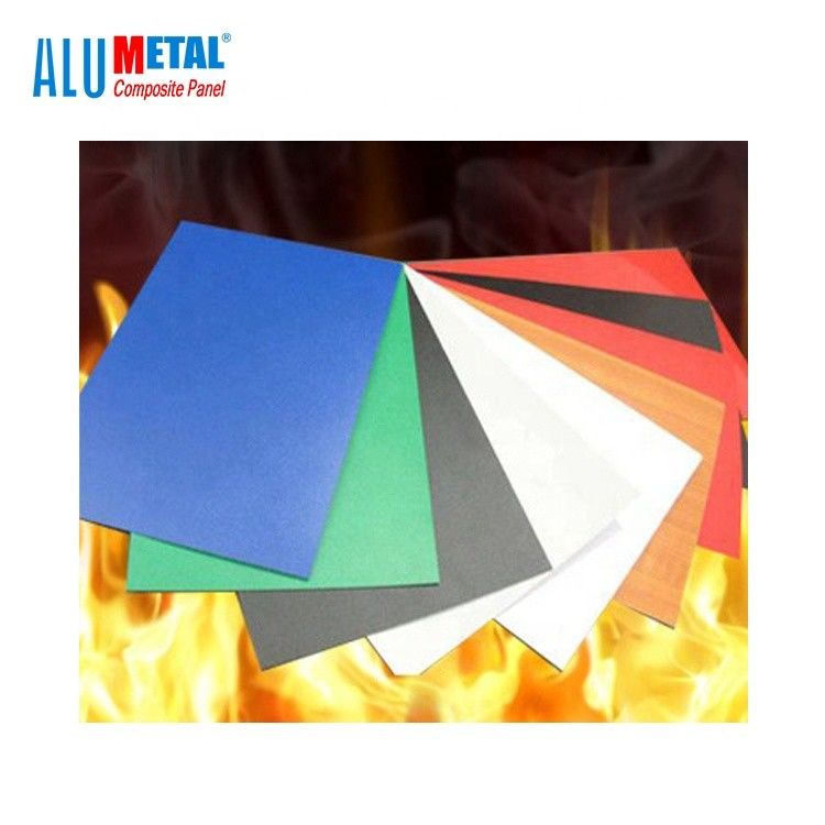 3mm Acm färbt feuerfeste zusammengesetzte außenaluminiumzwischenwand Platten-1570mm FEVE-Beschichtung