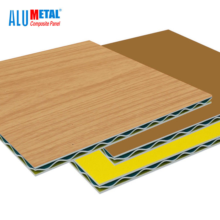 3mm fechtendes B1 Franc durchlöcherten Legierung der gewölbte Aluminiumplatten-zusammengesetzte Platten-5005