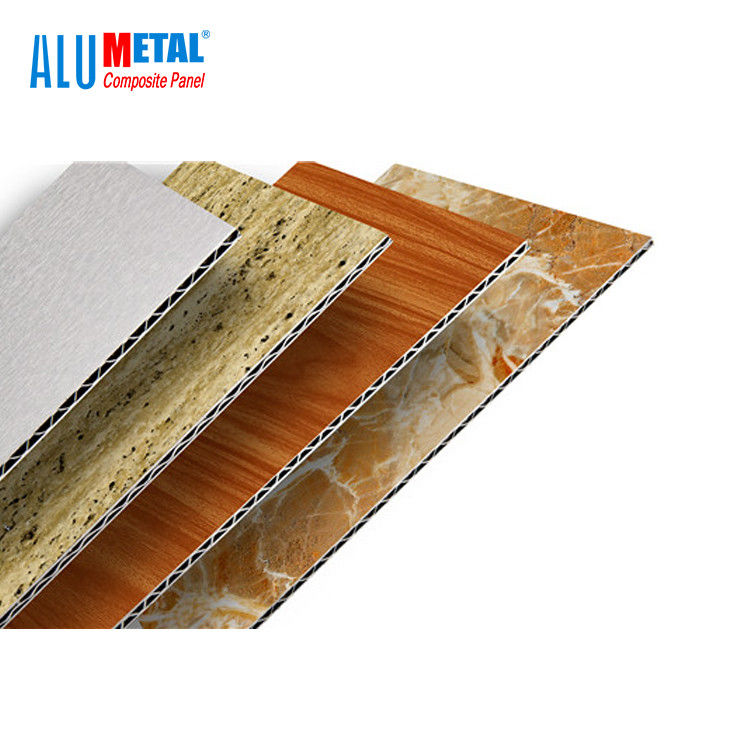 Äußeres 3D durchlöcherte 1220mm gewölbte zusammengesetzte Aluminiumaluminiumplatte 8mm Platten-ACM